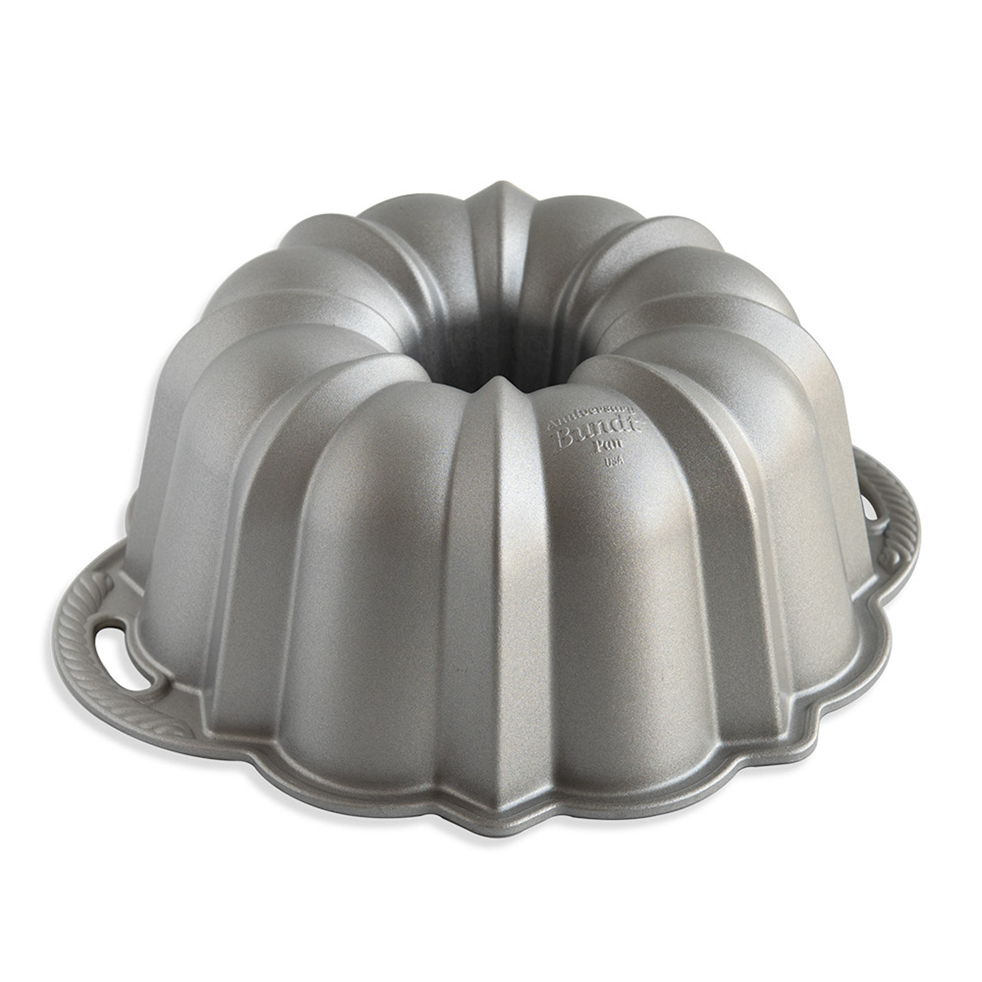 Moule à gâteau Bundt® Original Silver avec poignées