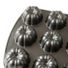 Moule à gâteau 12 mini Bundt® Graphite