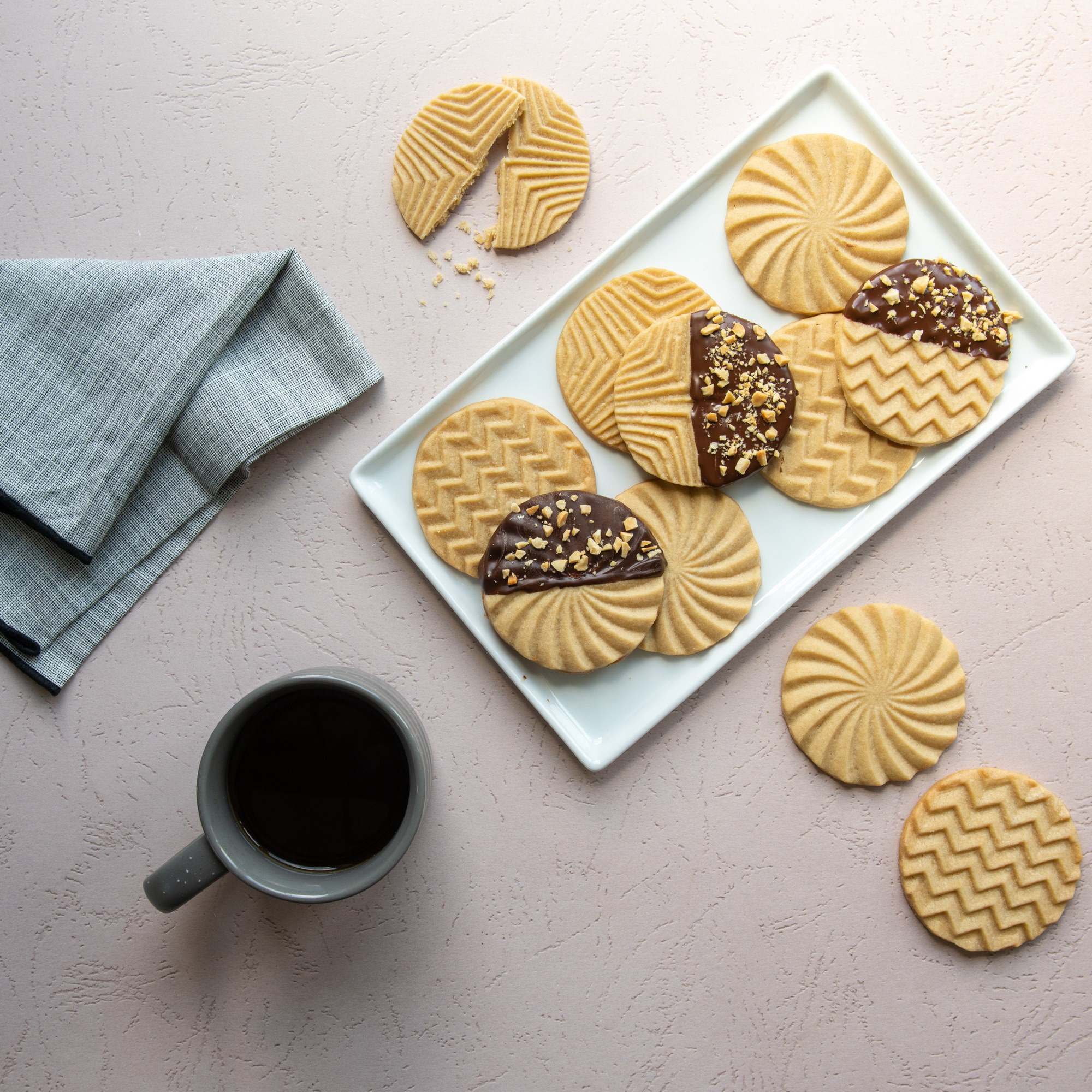 Tampons à cookies et biscuits Geo