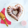 Moule à gâteau Bundt® Cœur Elegant Toffee