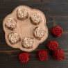 Moule à gâteau 6 mini roses Toffee