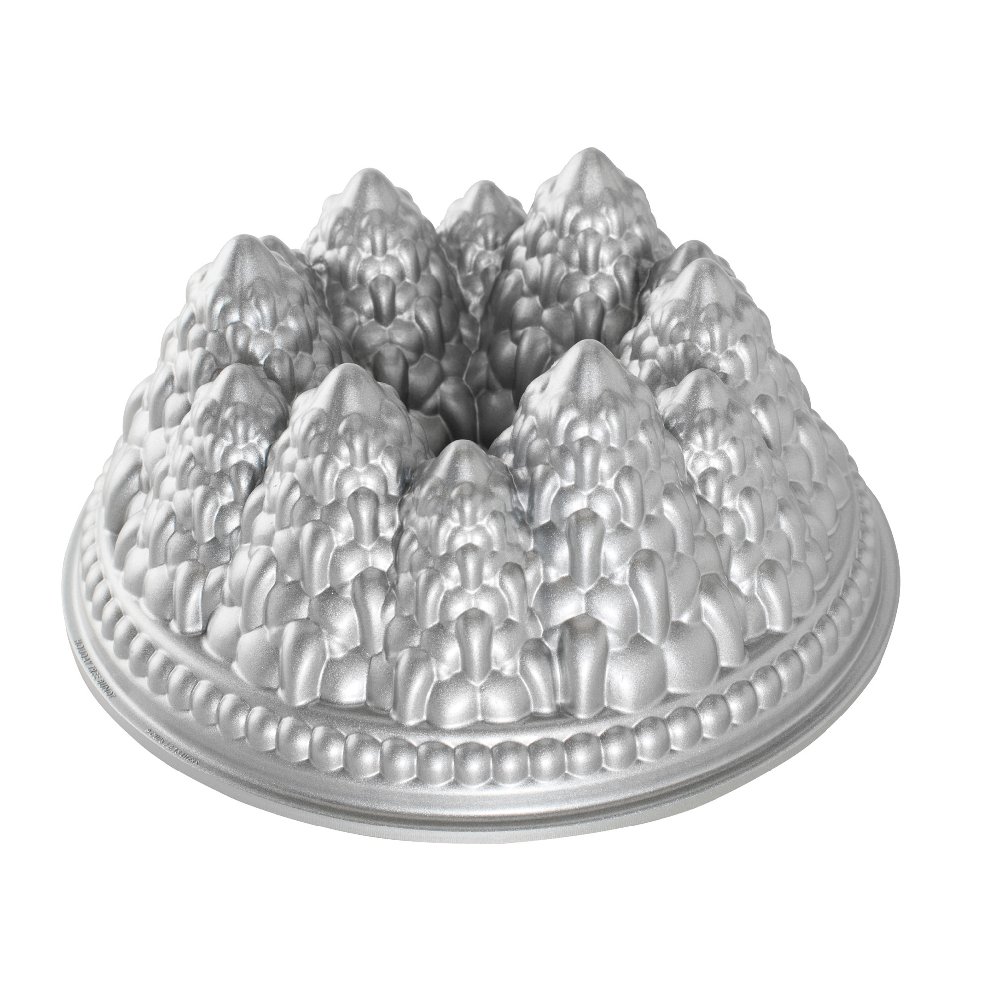 Moule à gâteau Bundt® Forêt de sapins Silver