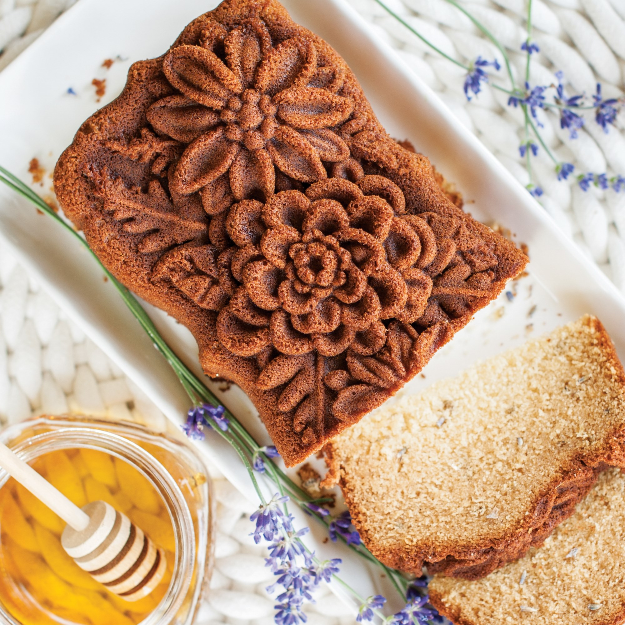 Moule à cake Fleurs sauvages Toffee