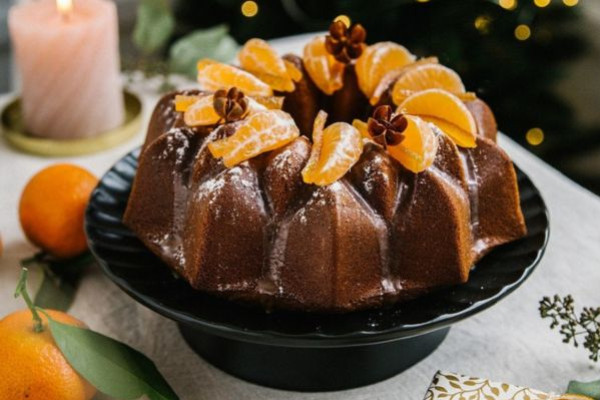 Recette : Le Bundt® de Noël à la clémentine